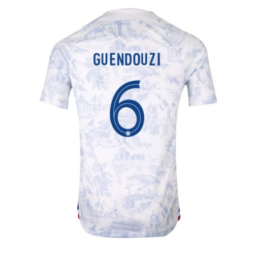 Dres Francuska Matteo Guendouzi #6 Gostujuci SP 2022 Kratak Rukav